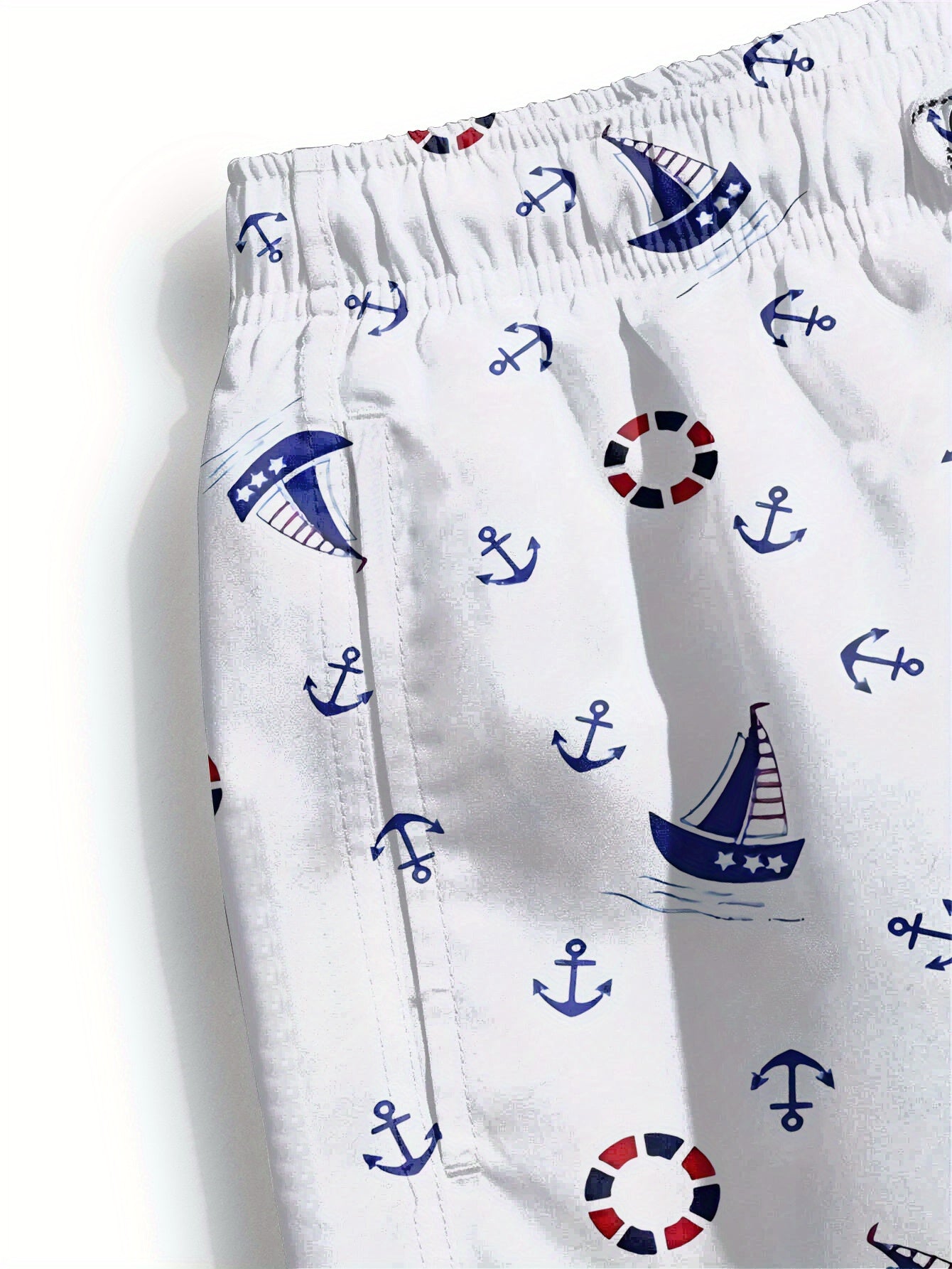 Men's Casual Quick-Dry Swim Trunks with Pockets
