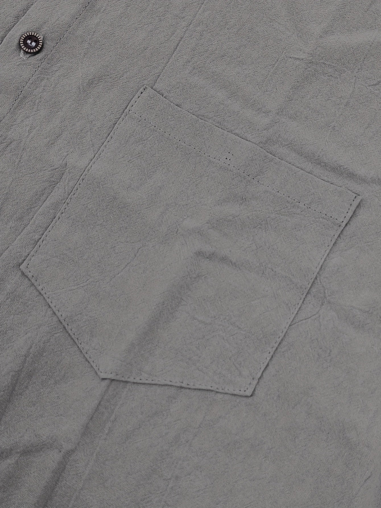 Summer Linen Shirt & Shorts Set Breathable
