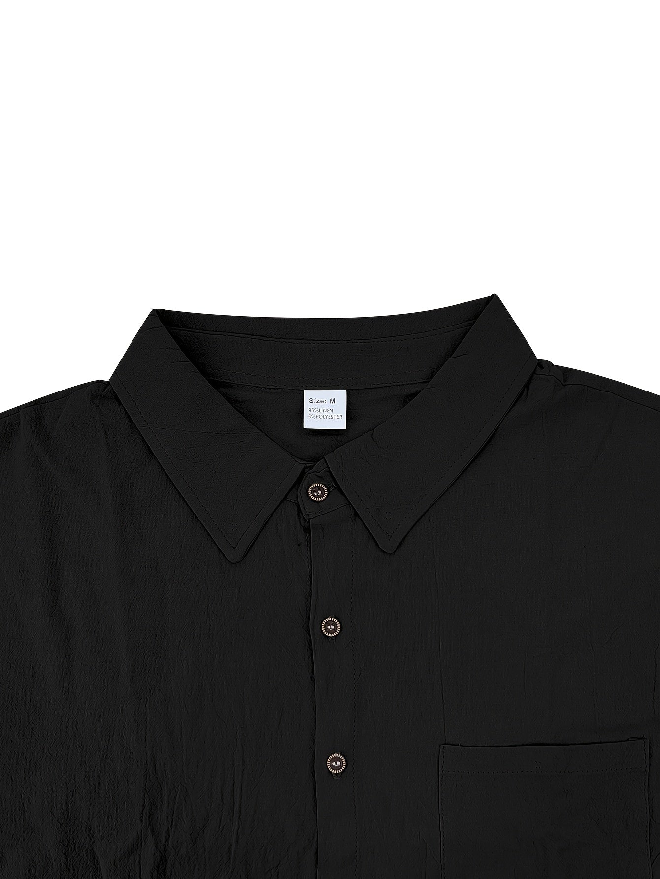 Summer Linen Shirt & Shorts Set Breathable