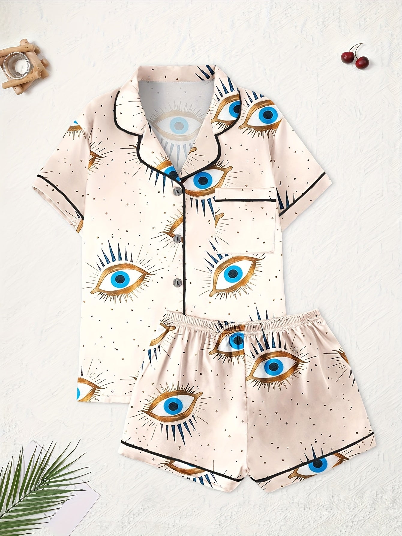 Evil Eye Shorts Set
