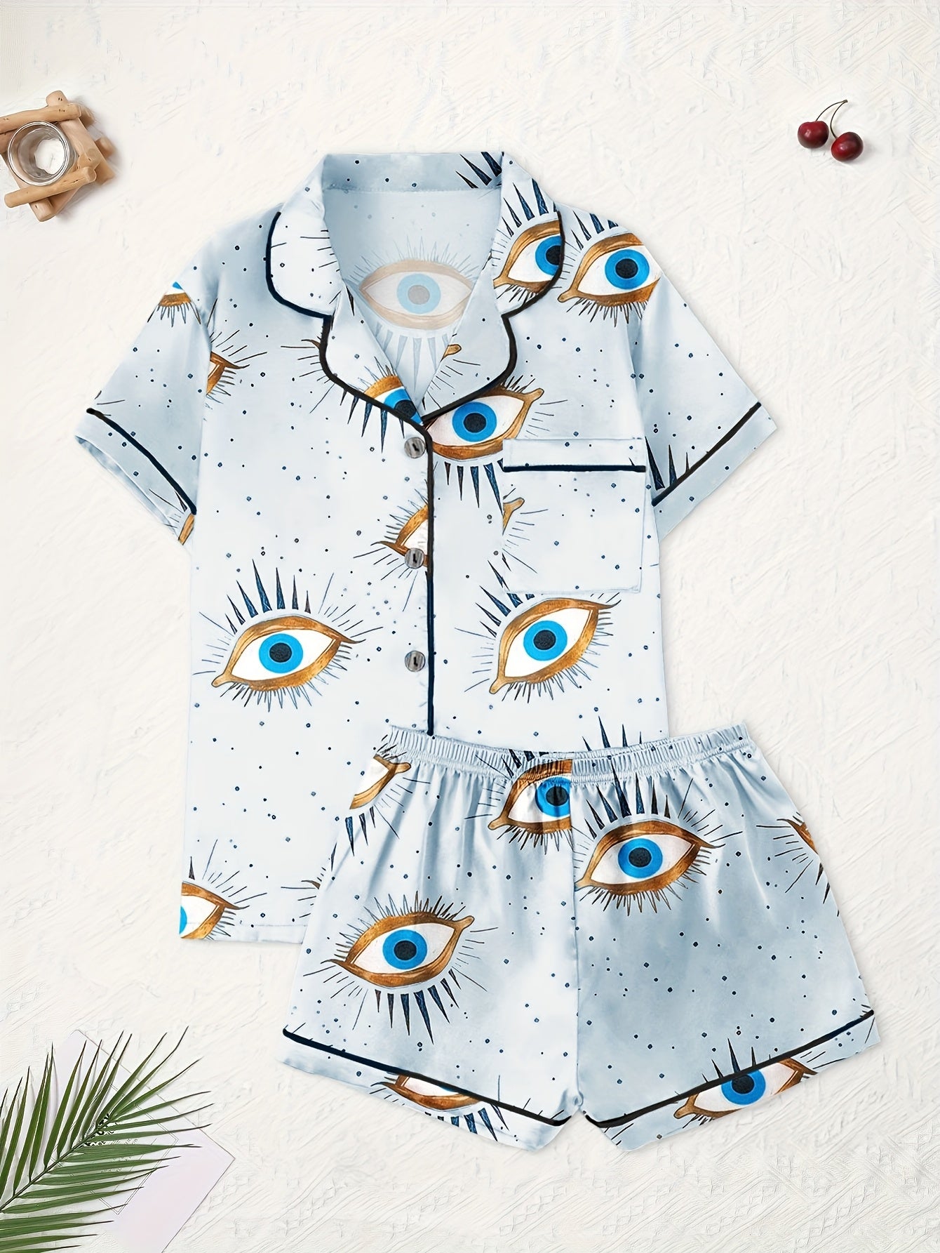 Evil Eye Shorts Set