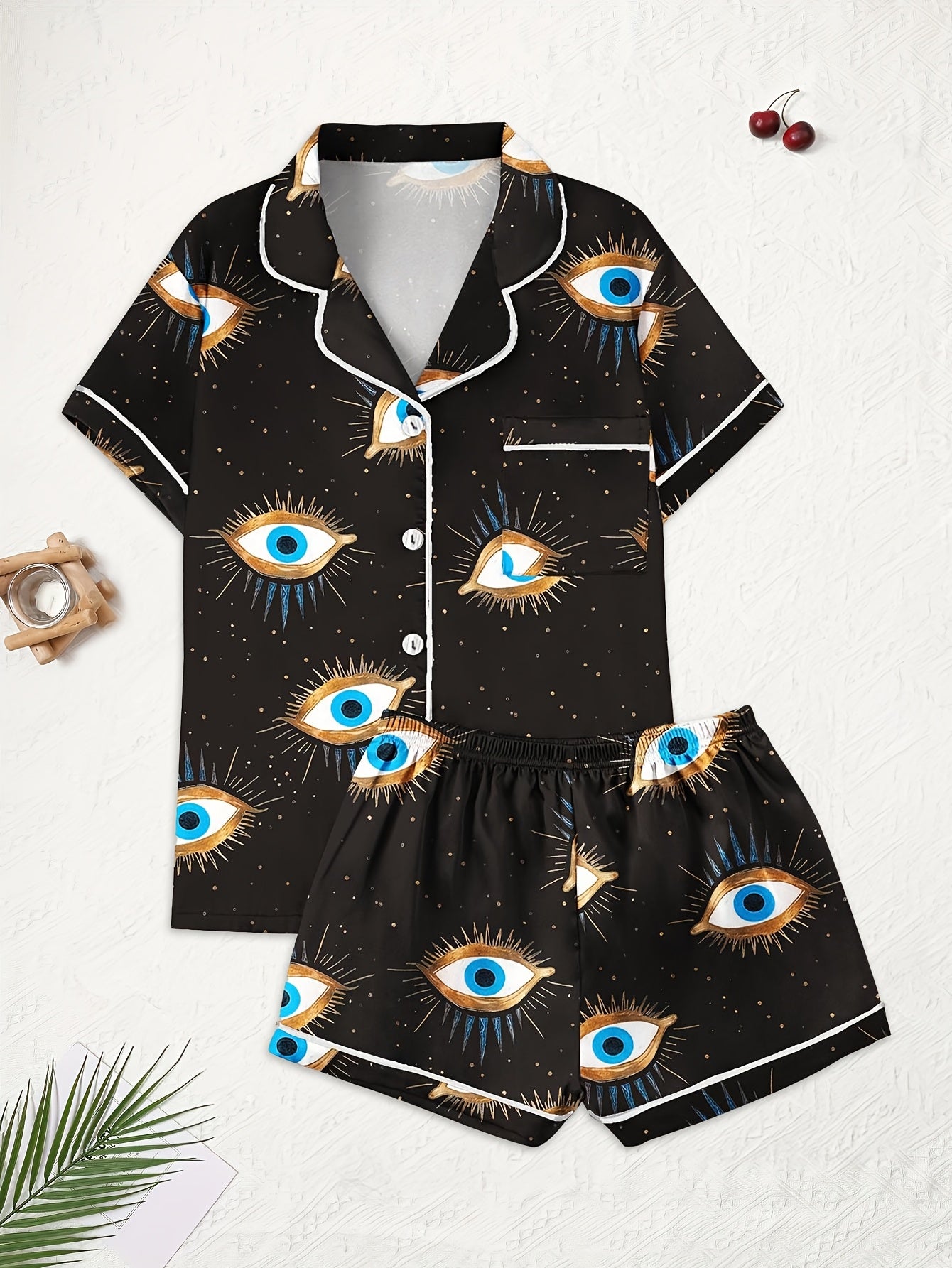Evil Eye Shorts Set