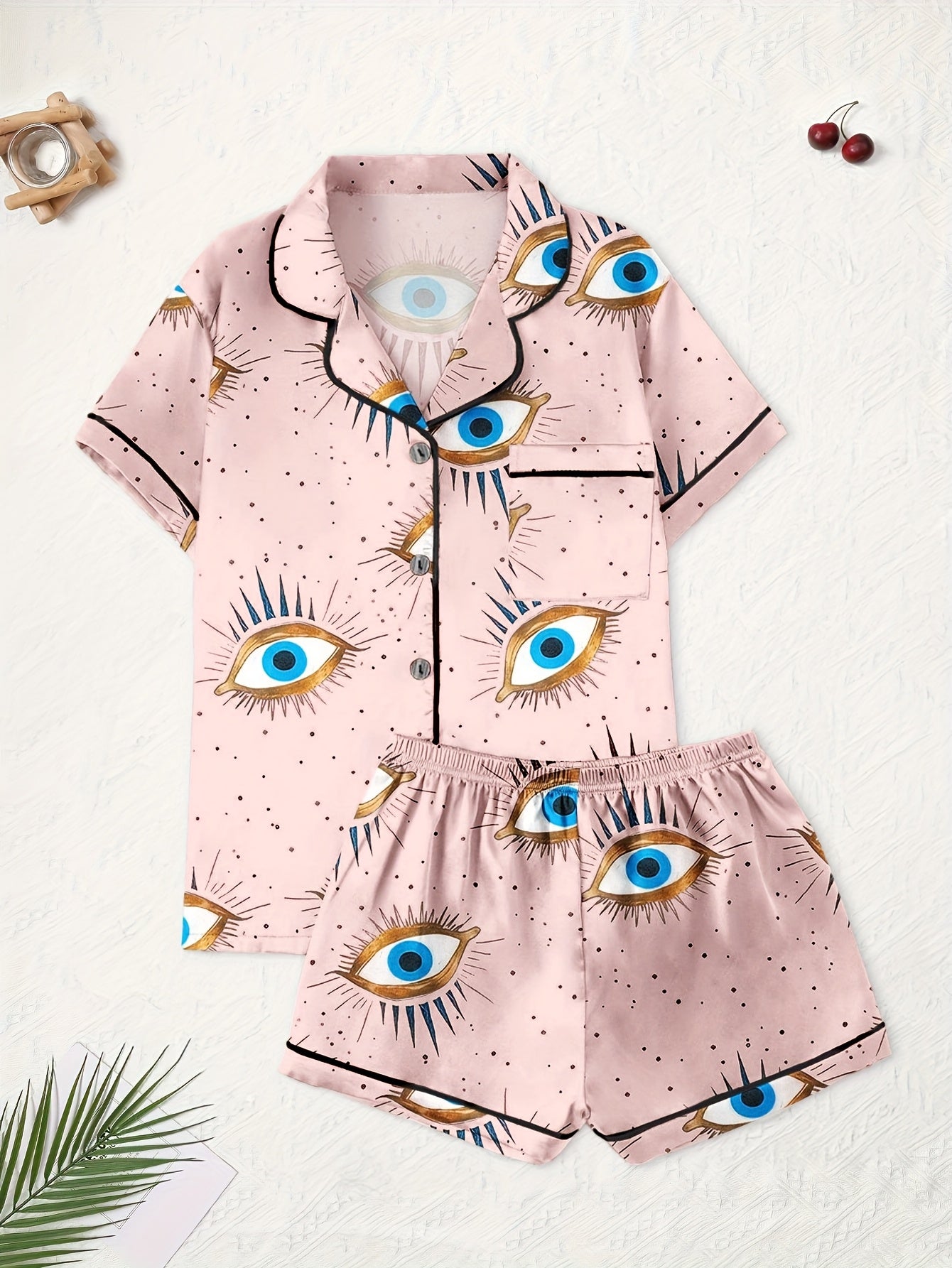 Evil Eye Shorts Set