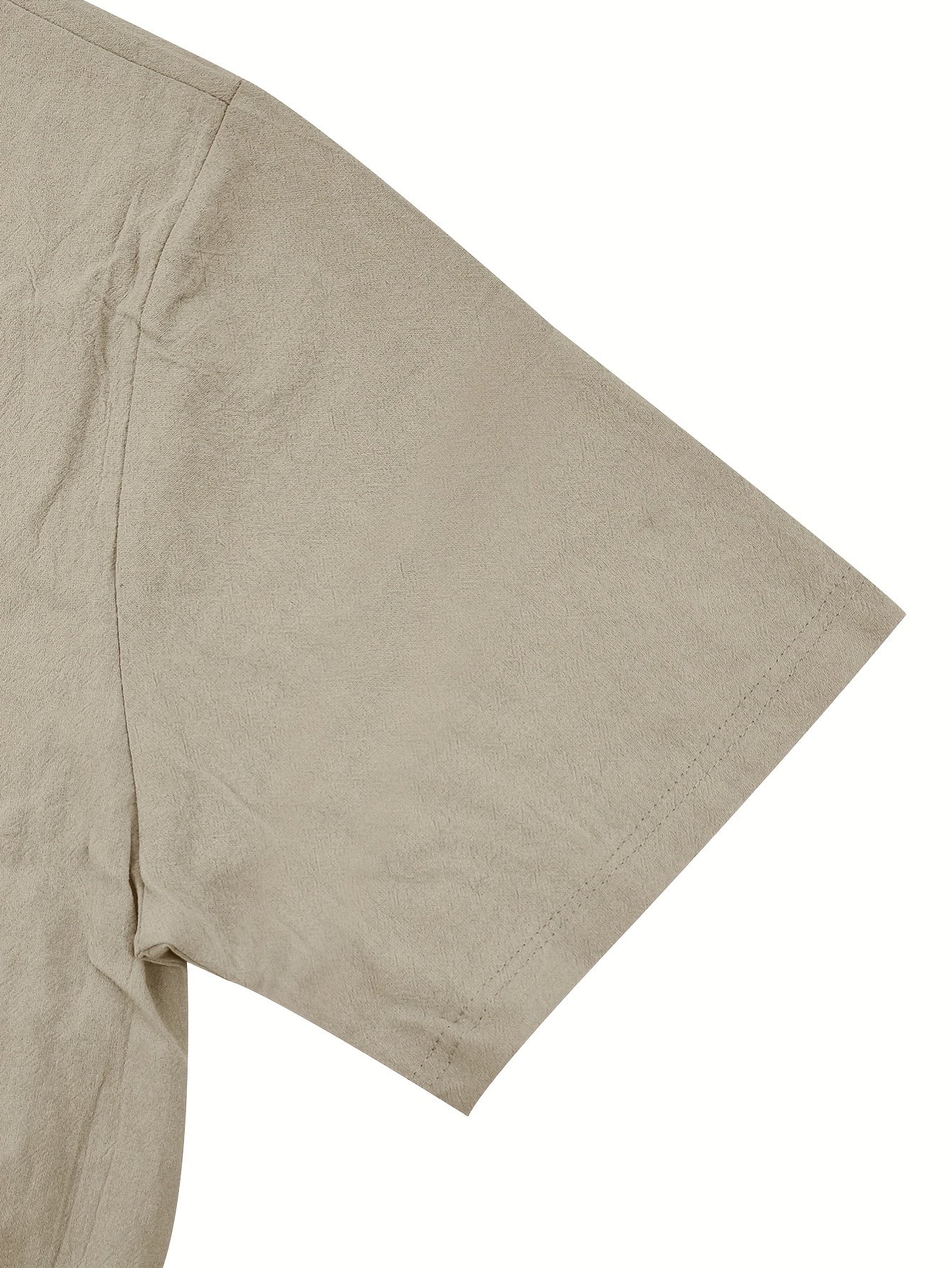 Summer Linen Shirt & Shorts Set Breathable