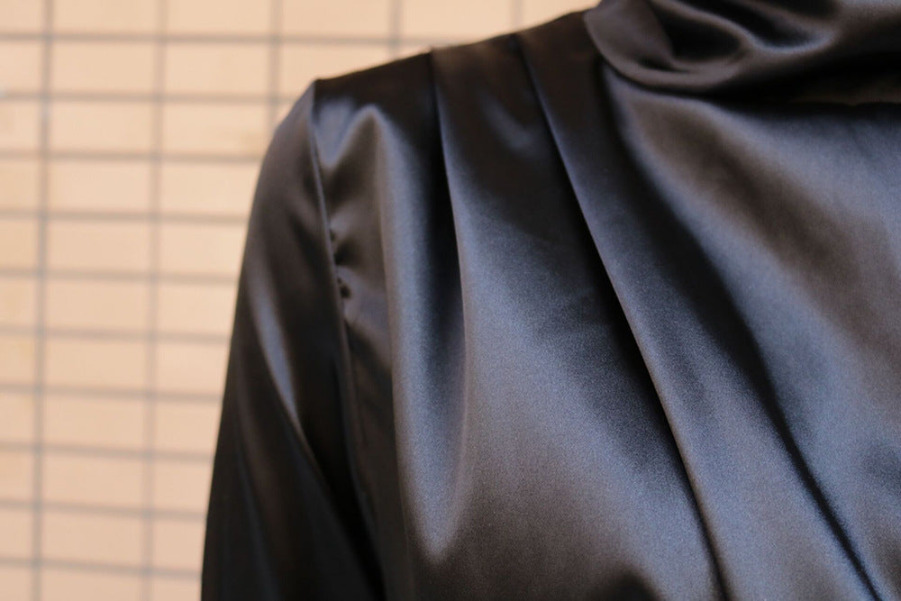 Turtle Neck Mini Dress Ladies