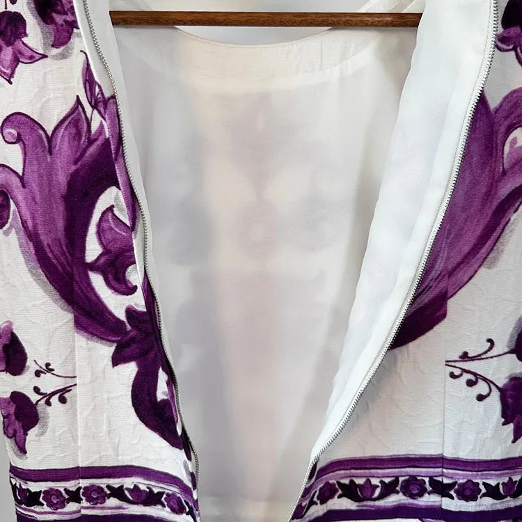 Purple Dolce ss25 dress