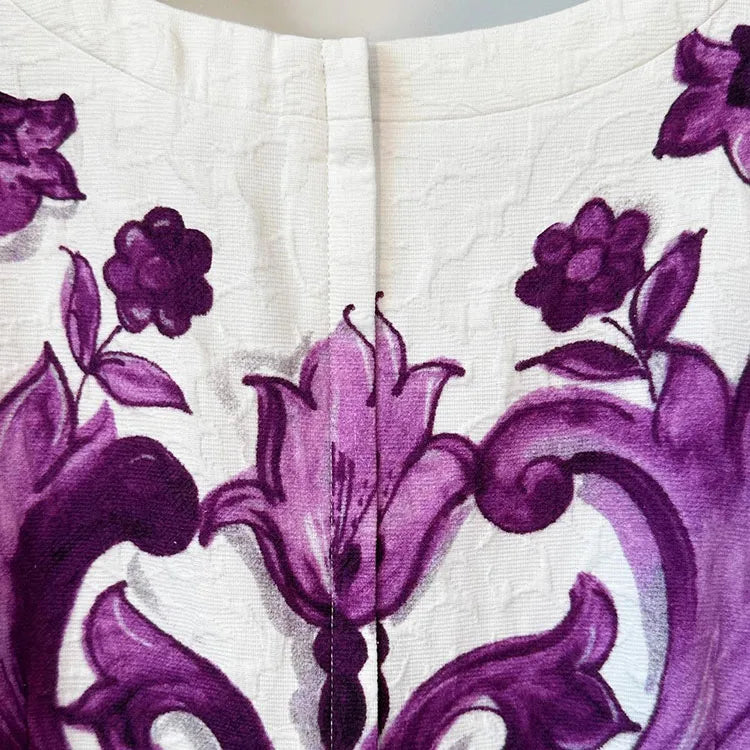 Purple Dolce ss25 dress