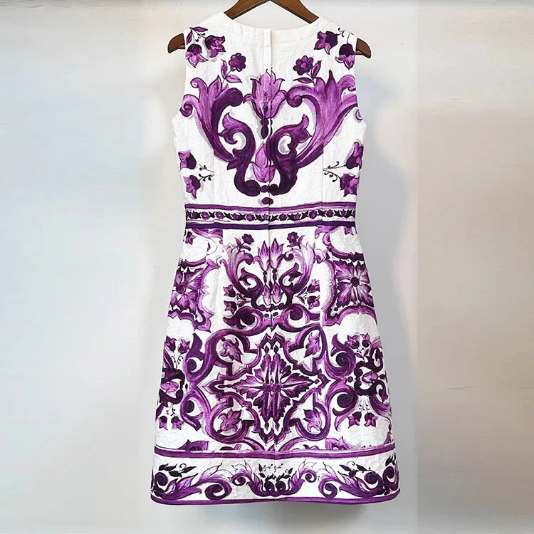 Purple Dolce ss25 dress