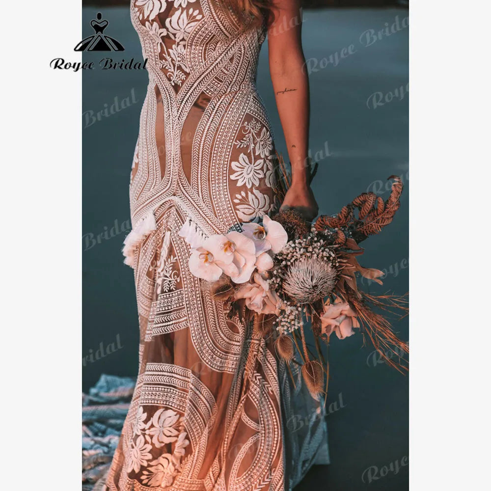 Backless Mermaid Boho