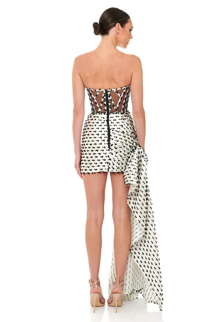 Cut Out Asymmetrical party dress