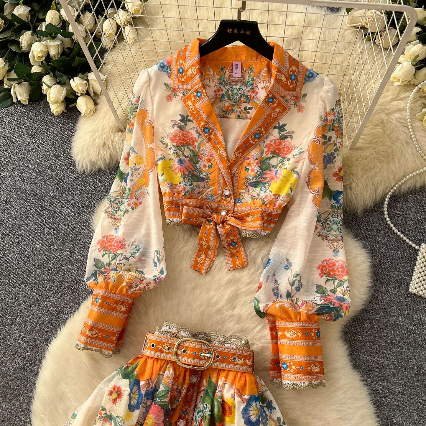 A-line Skirts Set