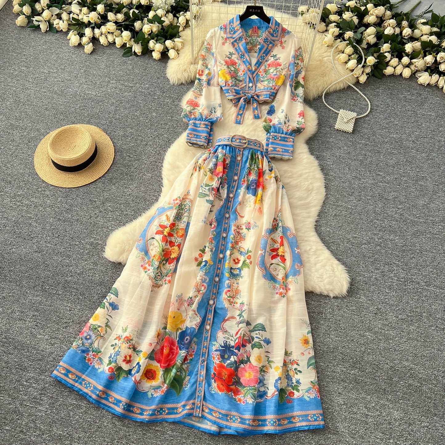 A-line Skirts Set
