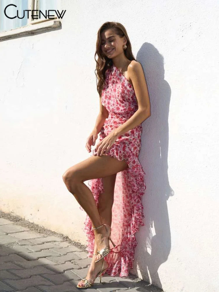 Asymmetrical Floral cut outs