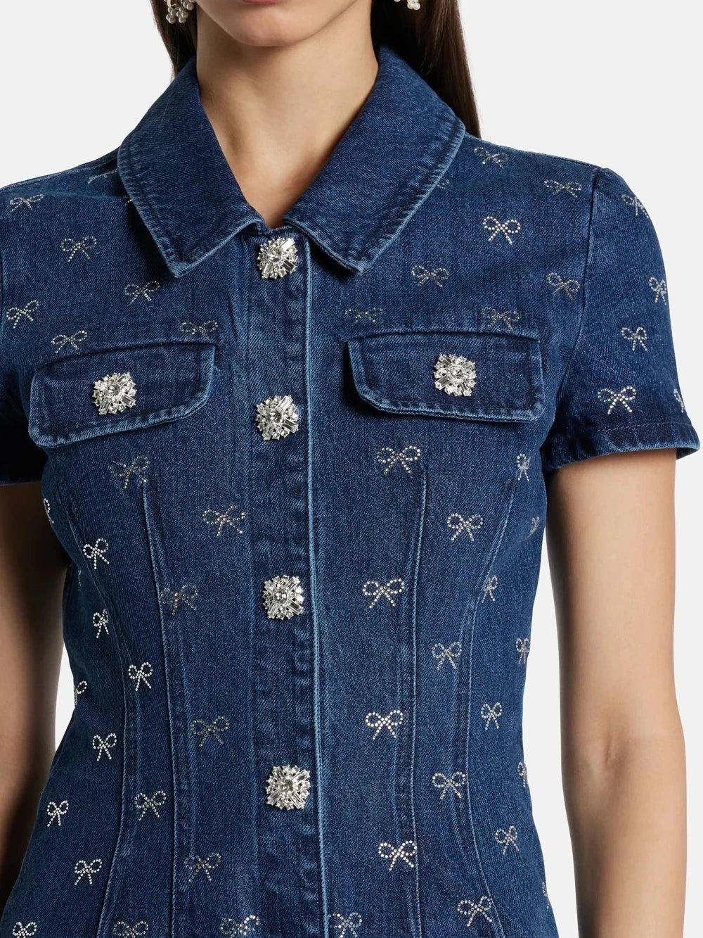 Luxury Denim Dress