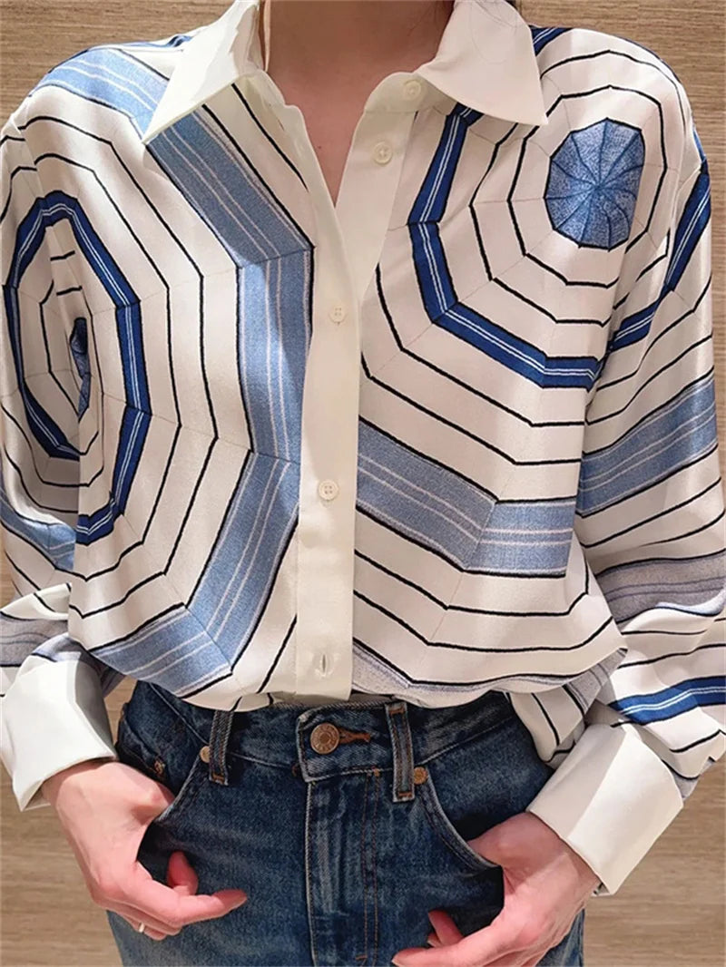 Geometric 2025 Latest Skirt- Sandro Vibes