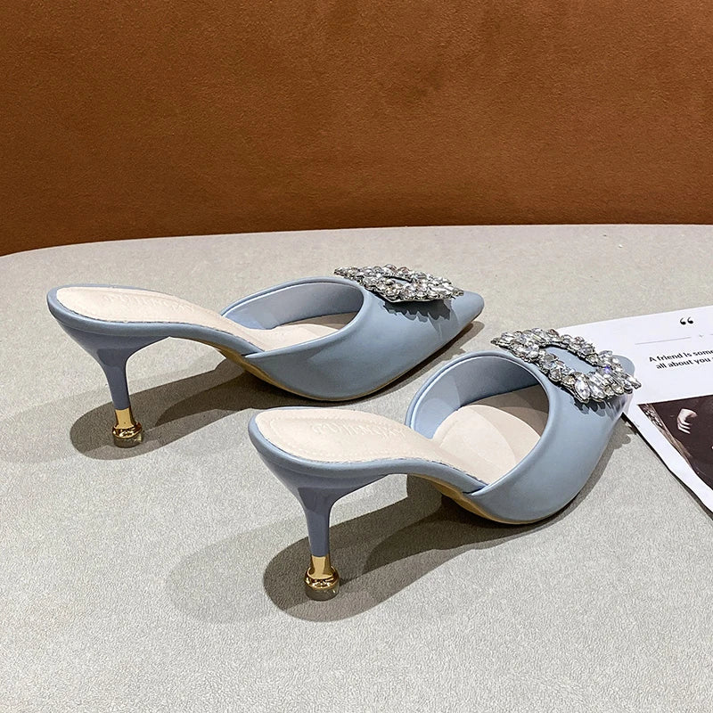 Rhinestoned Heels