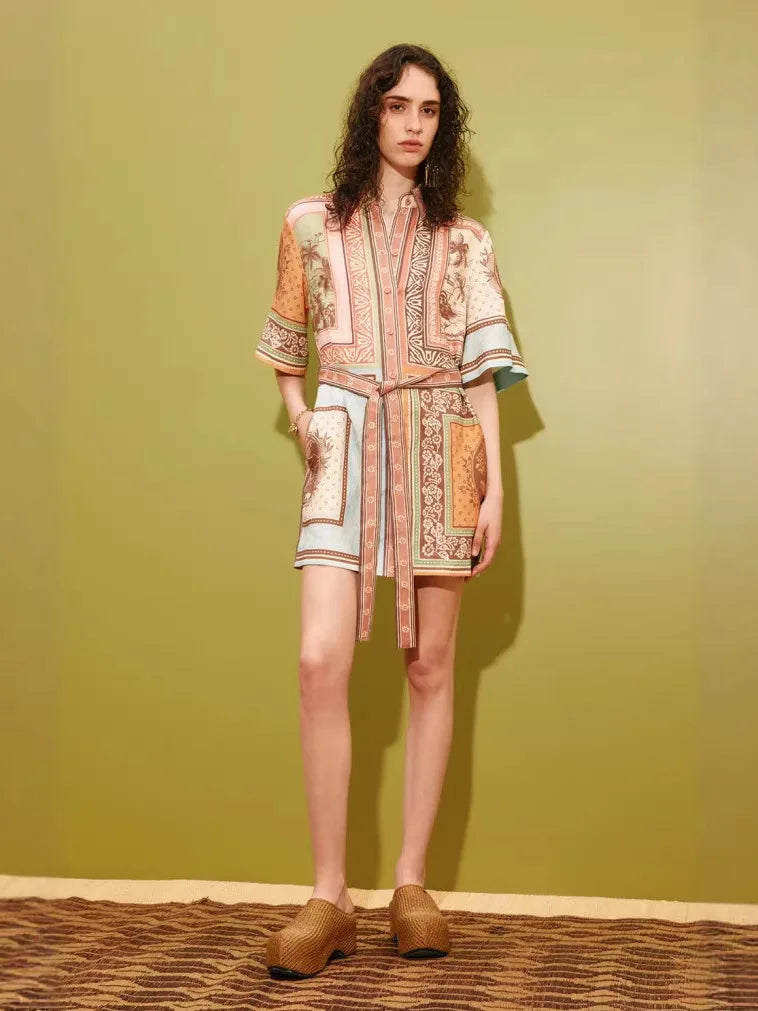 Alemais Farmrio Sandro Dress – Shellss