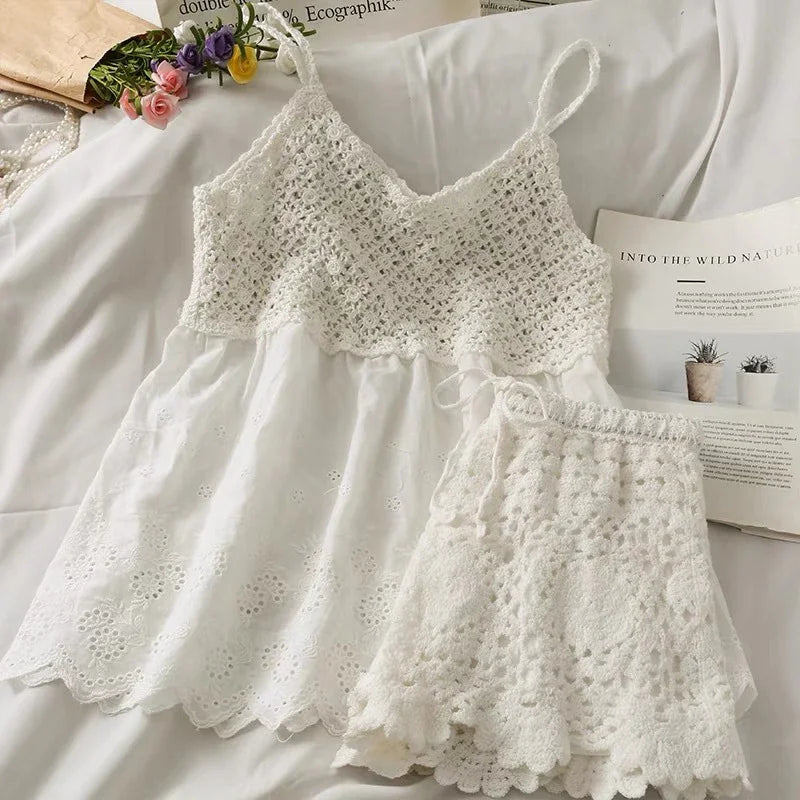 lace set crochet