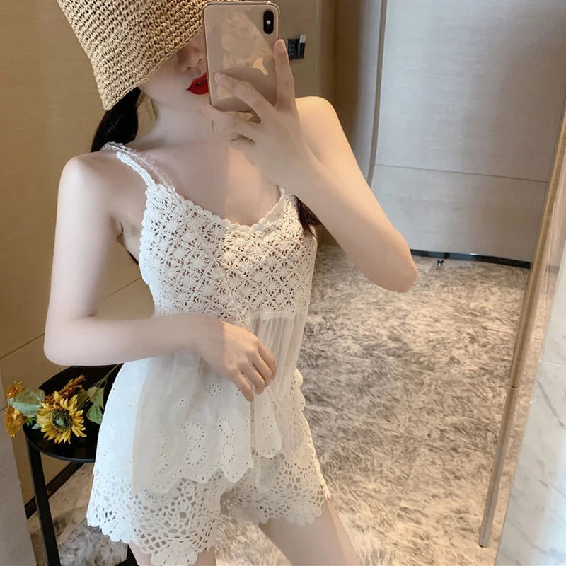 lace set crochet