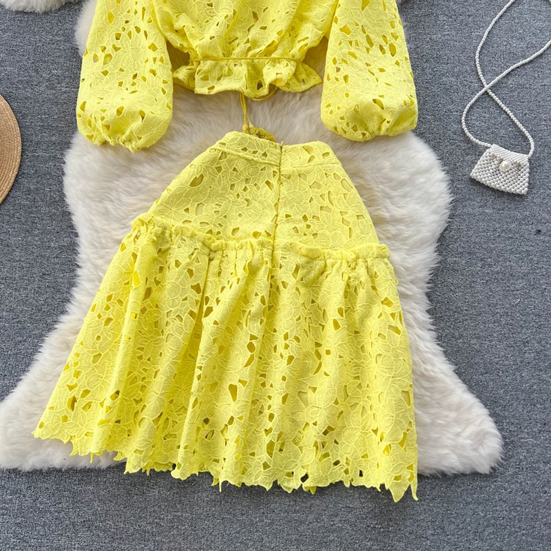 Summer Trendy skirt Set