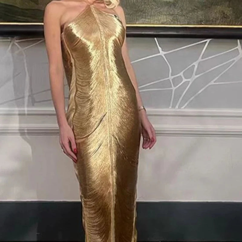 Sexy Silk Tassel Sirens Dress