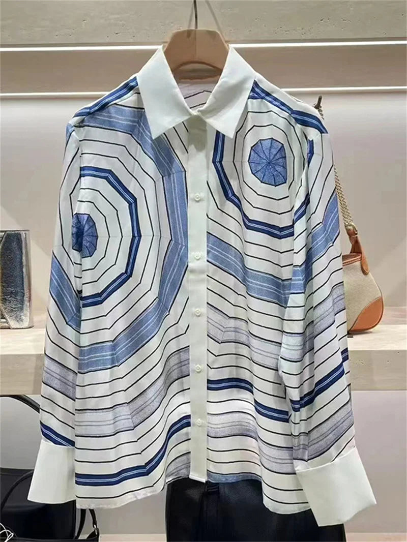 Geometric 2025 Latest Skirt- Sandro Vibes