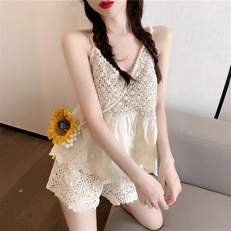 lace set crochet