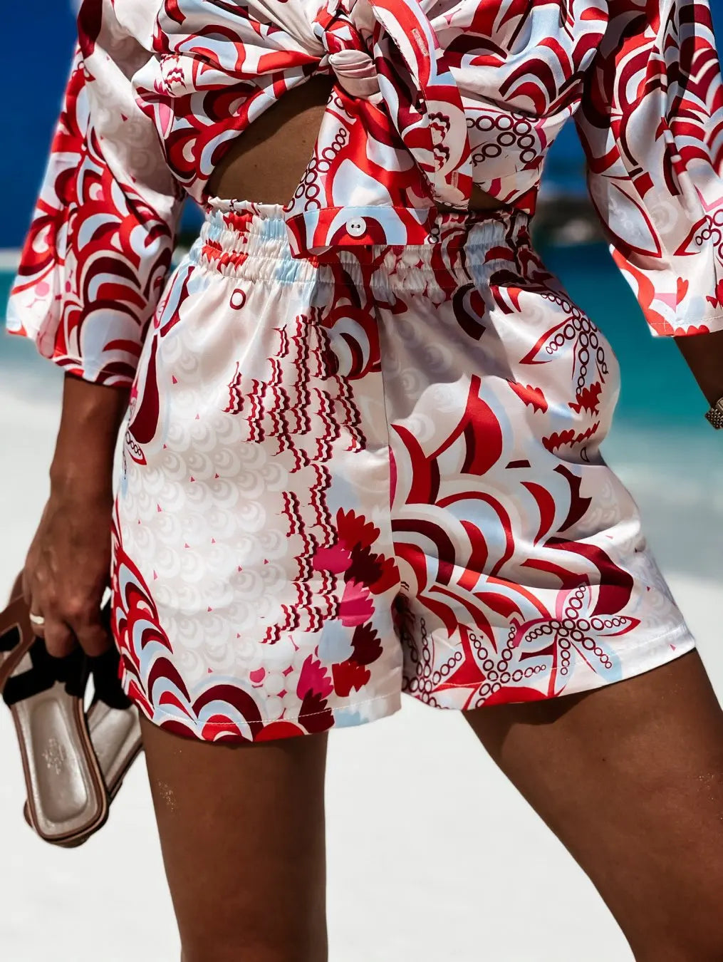 Chic Vintage 2-Piece Short Set