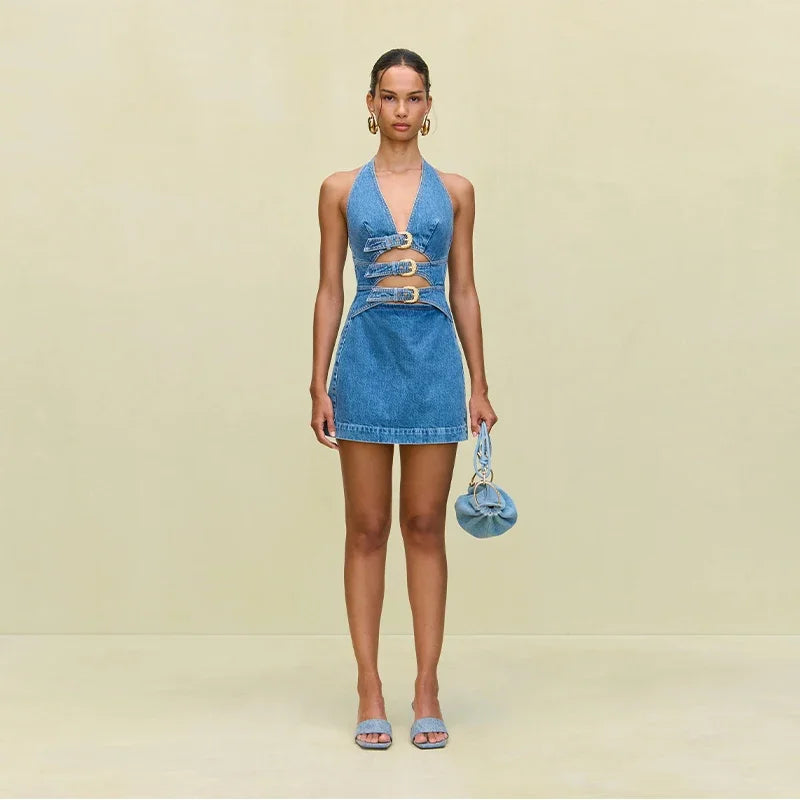 Denim Top Brand Mini