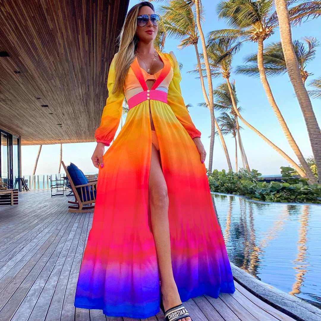 Nouveaux cache-maillots de plage pour femmes, sarong blanc