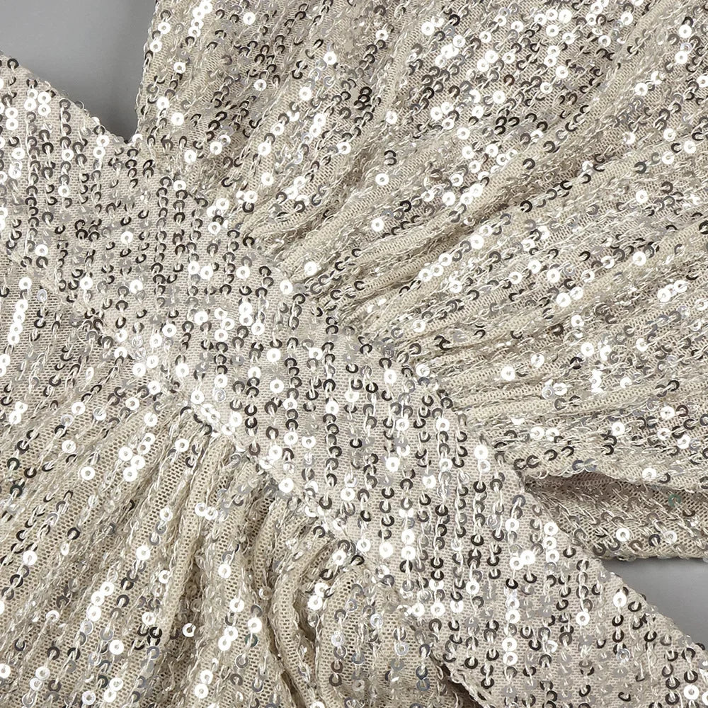 Glamourous Summer Party Dress cut out