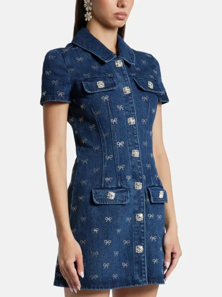 Luxury Denim Dress