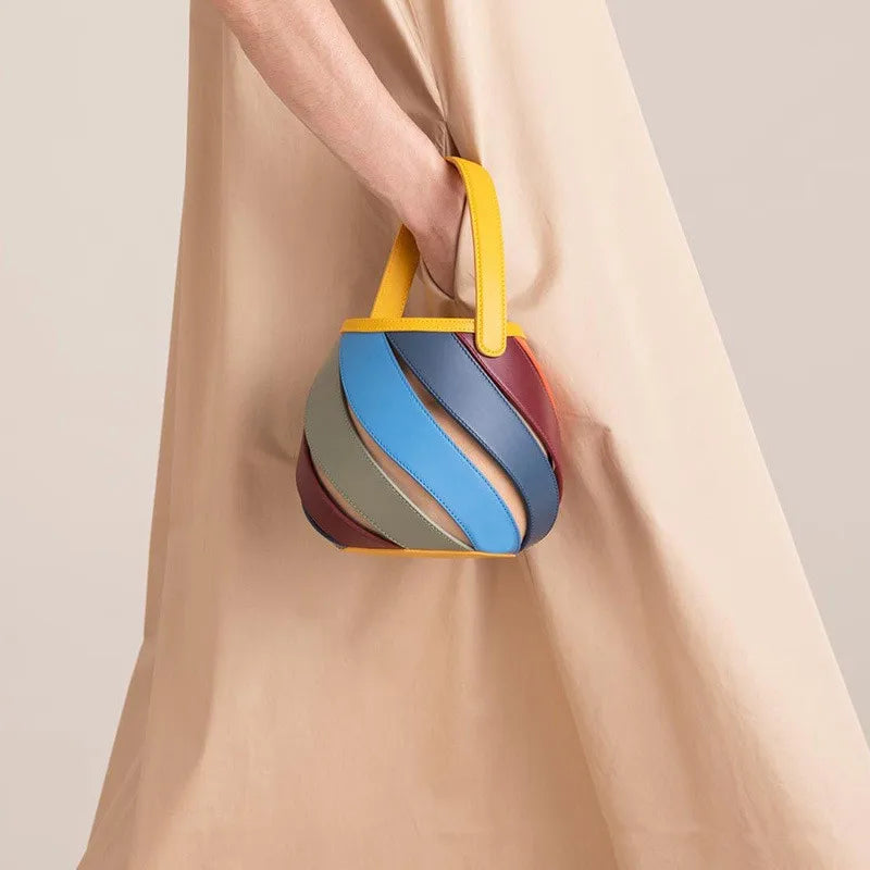 Geometric colorful Shoulder Crossbody Bag