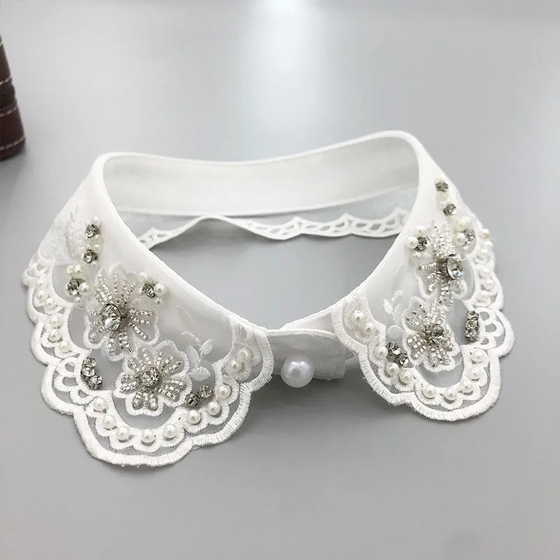 Embellished shirt collar- The royals collection