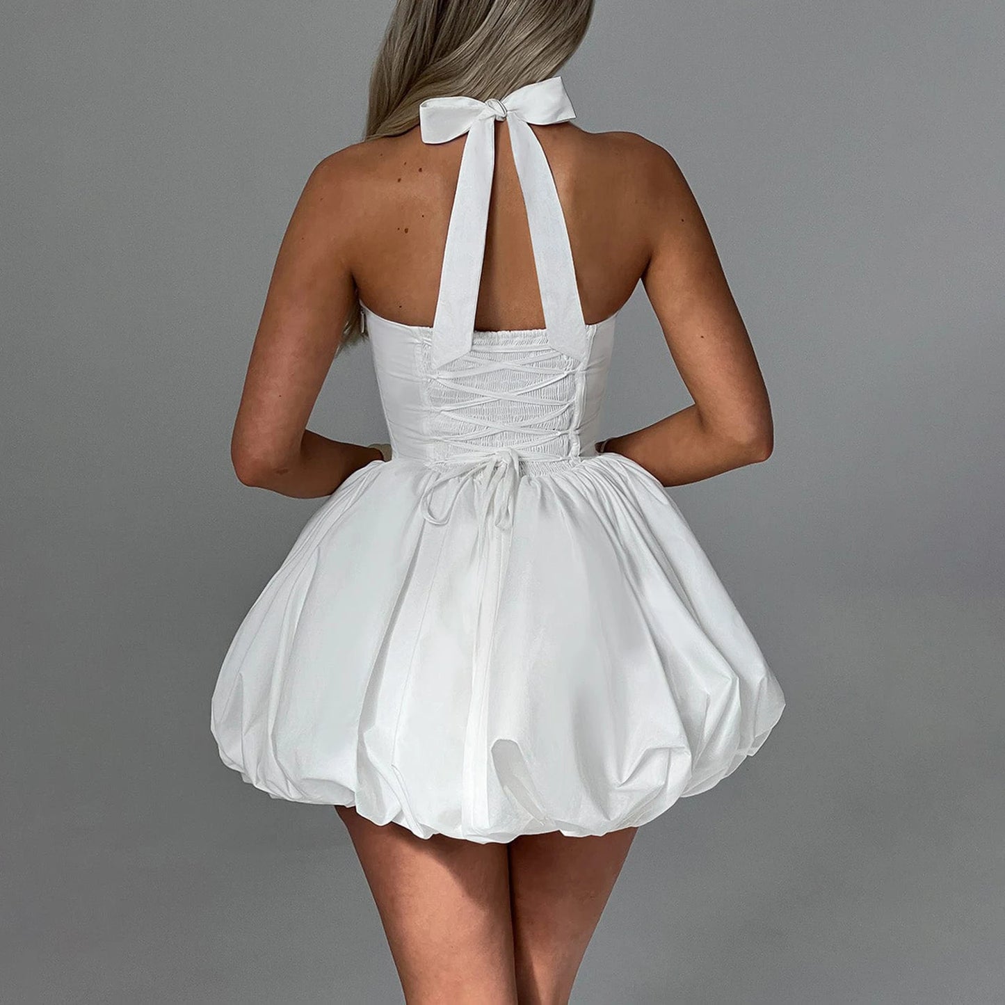 Corset Halter Party Dress Super Trendy