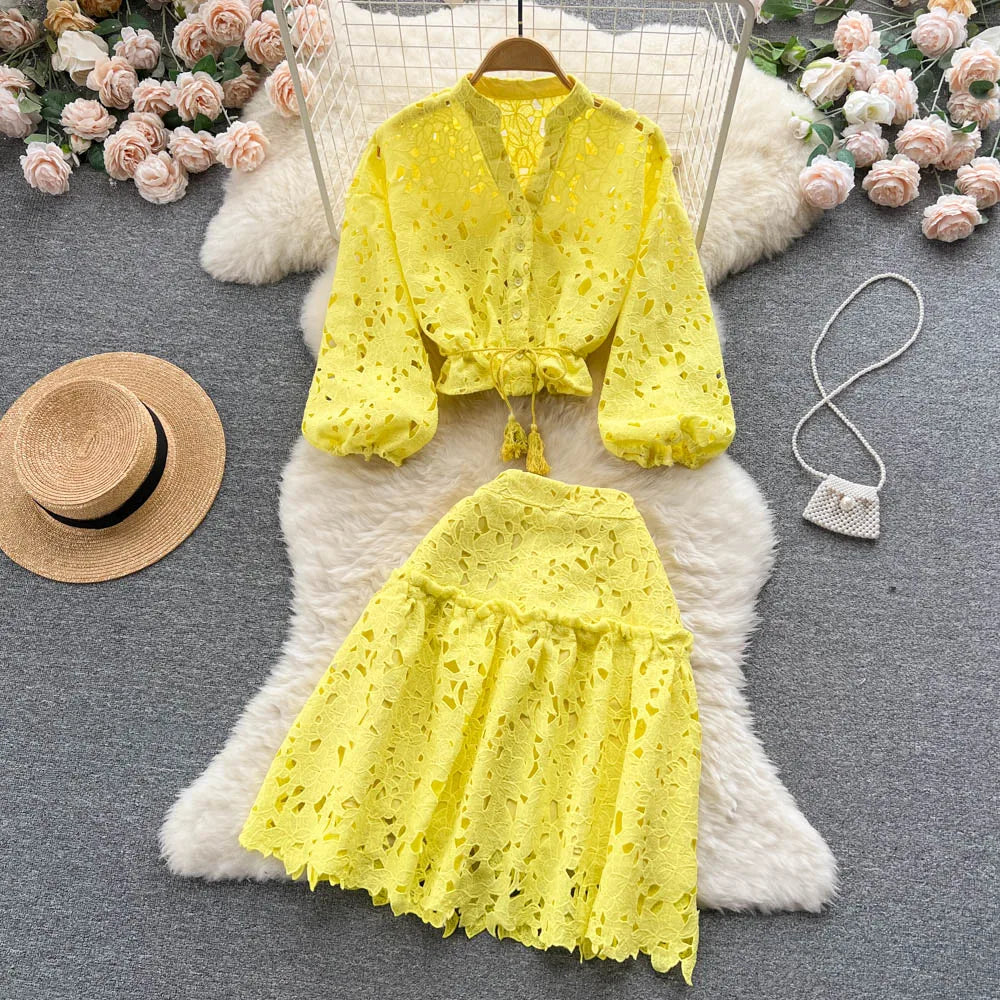 Summer Trendy skirt Set