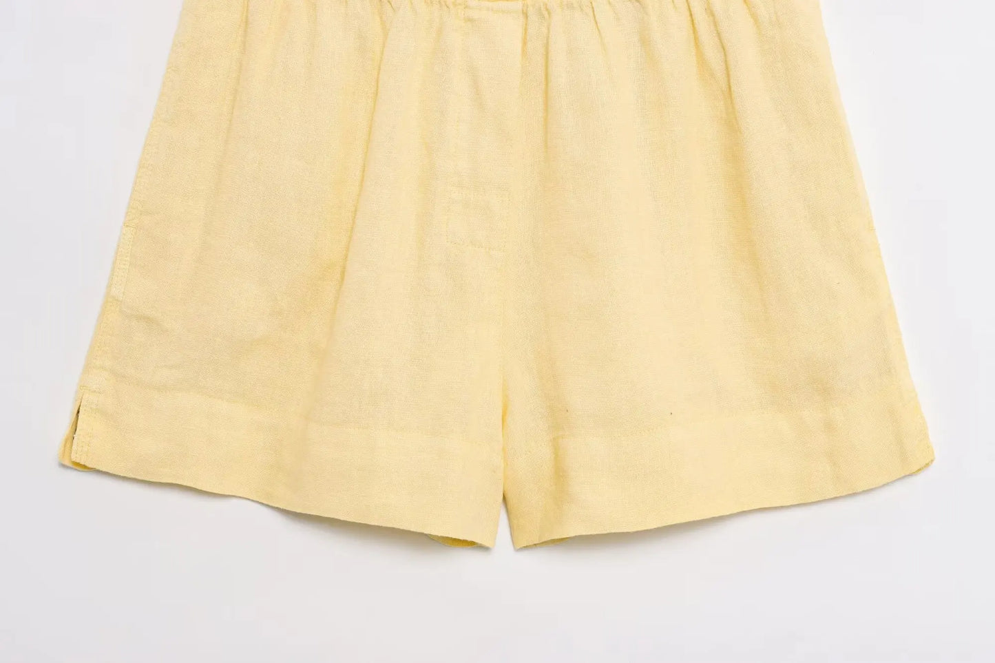 Yellow Summer shorts co ord set