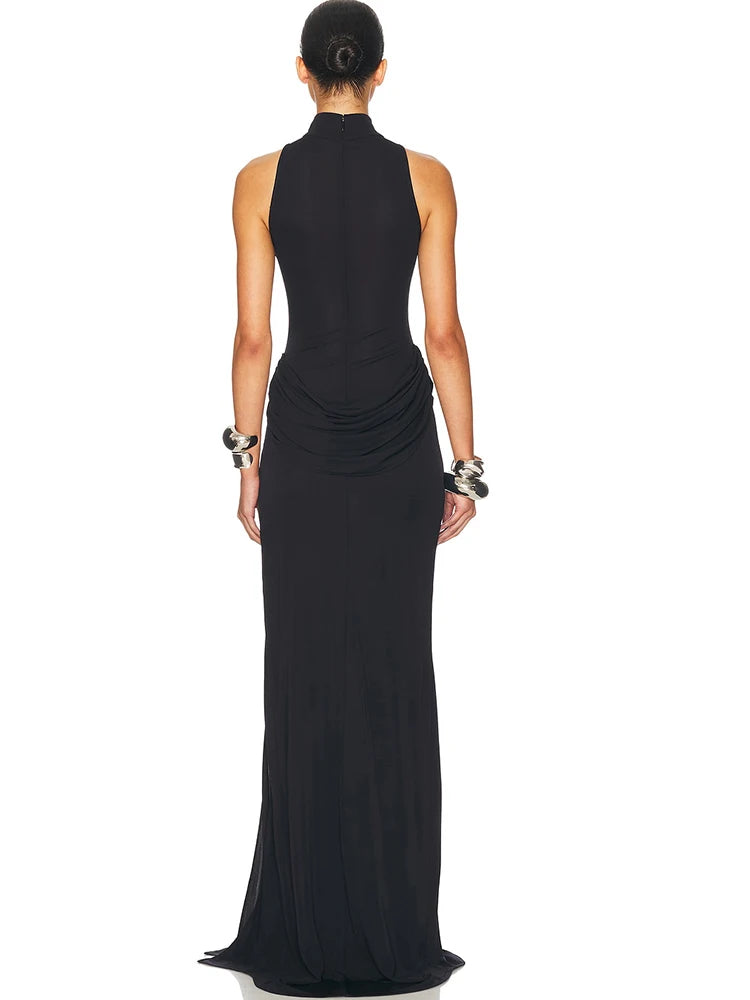High Slit Turtleneck Club wear