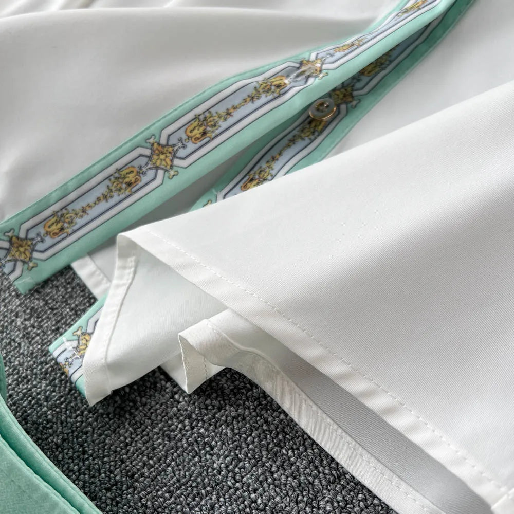 Vintage Bohemian Skirt Set