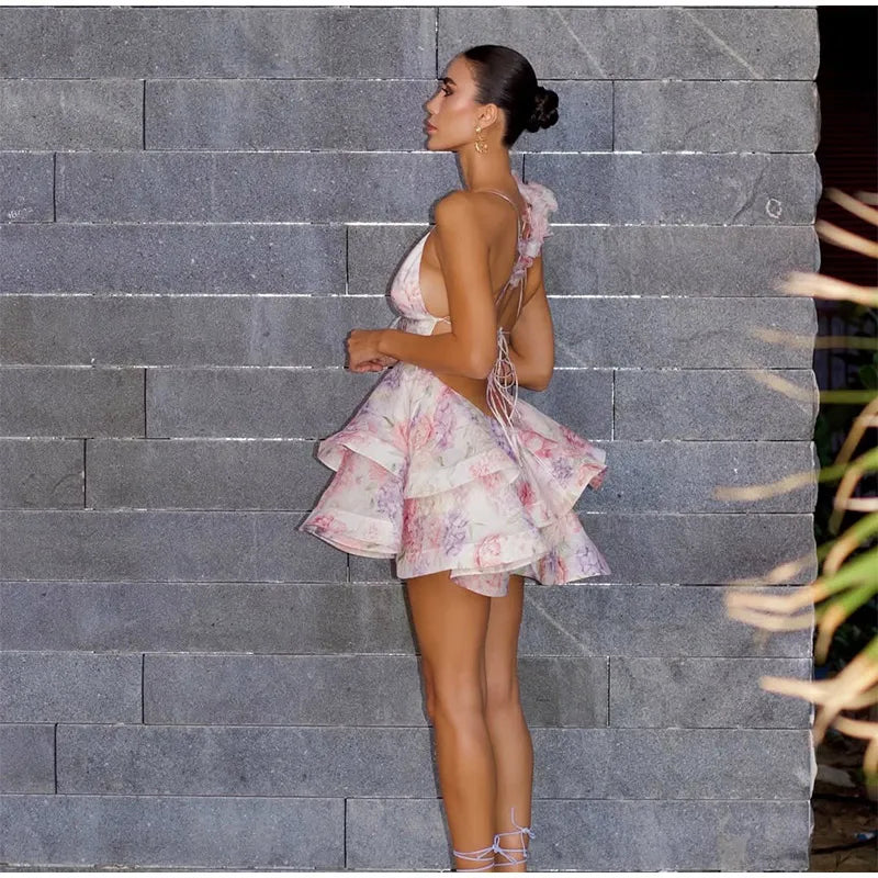 1 Flower Ruffle Mini