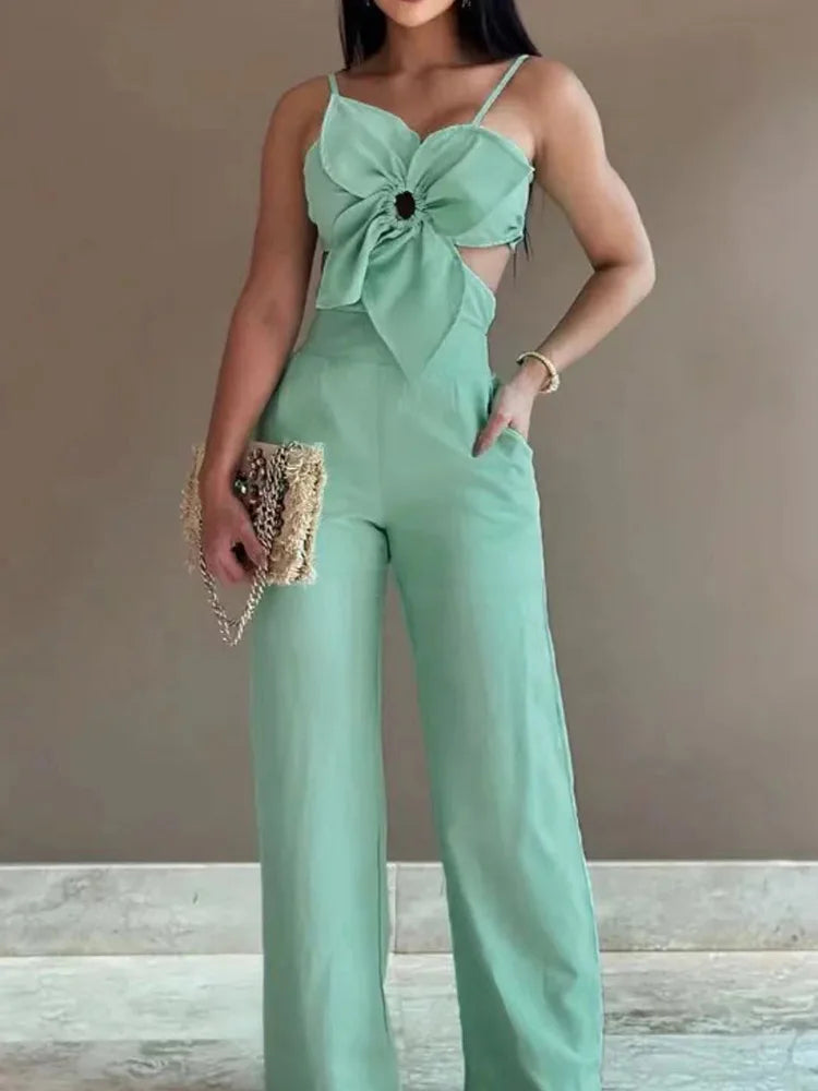 Flower Jumpsuits