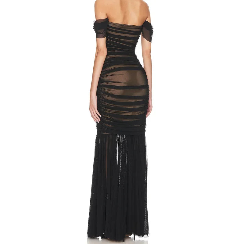 2025 Offshoulder Party Goddess
