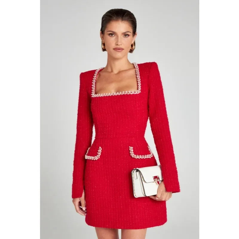 Beauty Elegant Tweed Mini