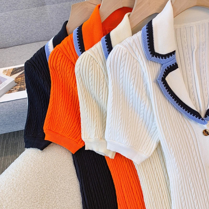 Knitted Golf Day Race Day Dress