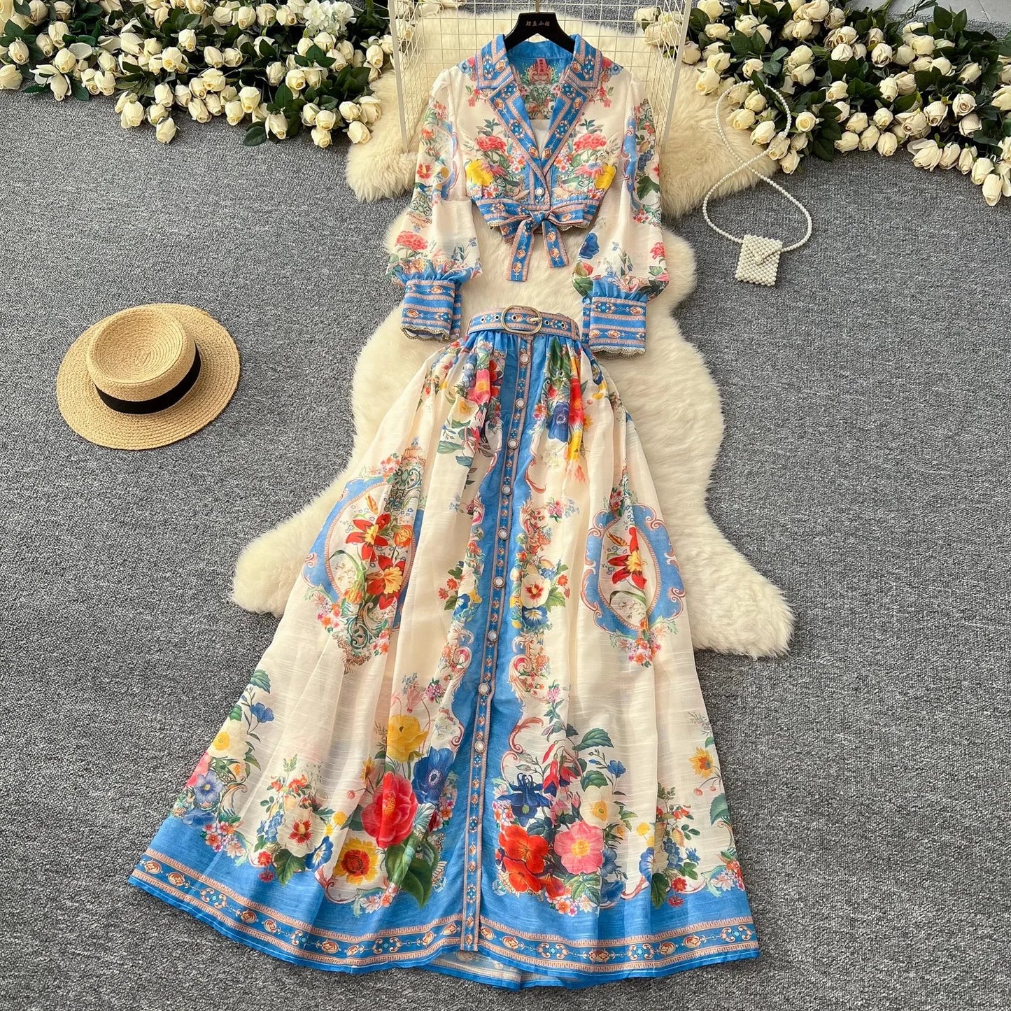 A-line Skirts Set
