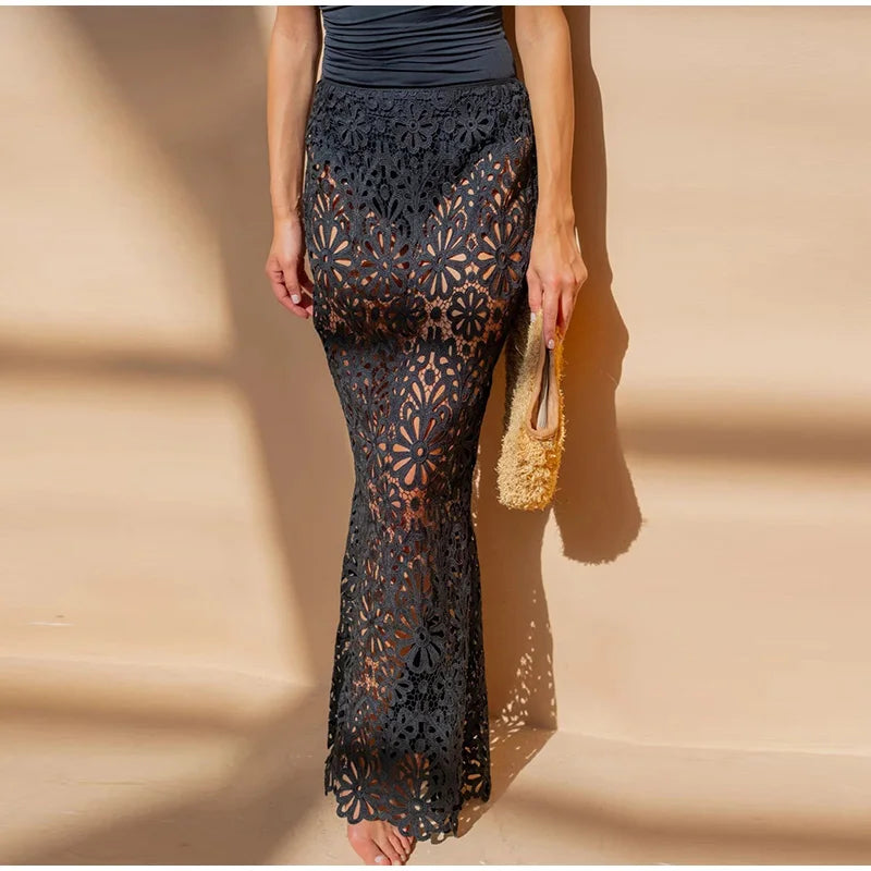Lace skirt set