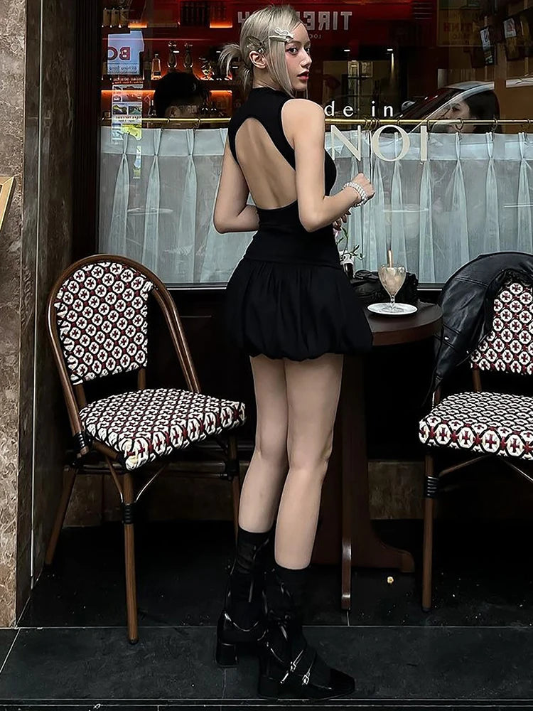 1 Bubble Mini Trendy Backless teens