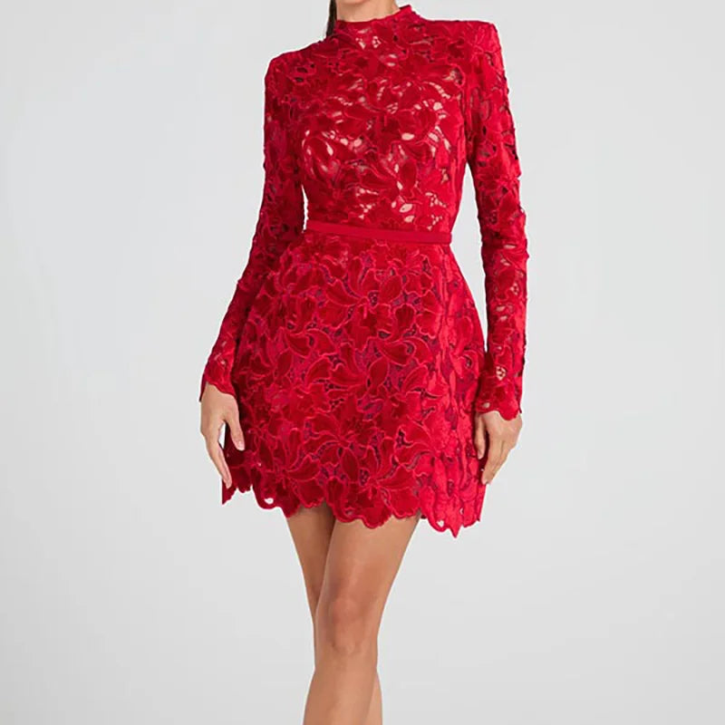 Nadine merabi Lace Mini Dress