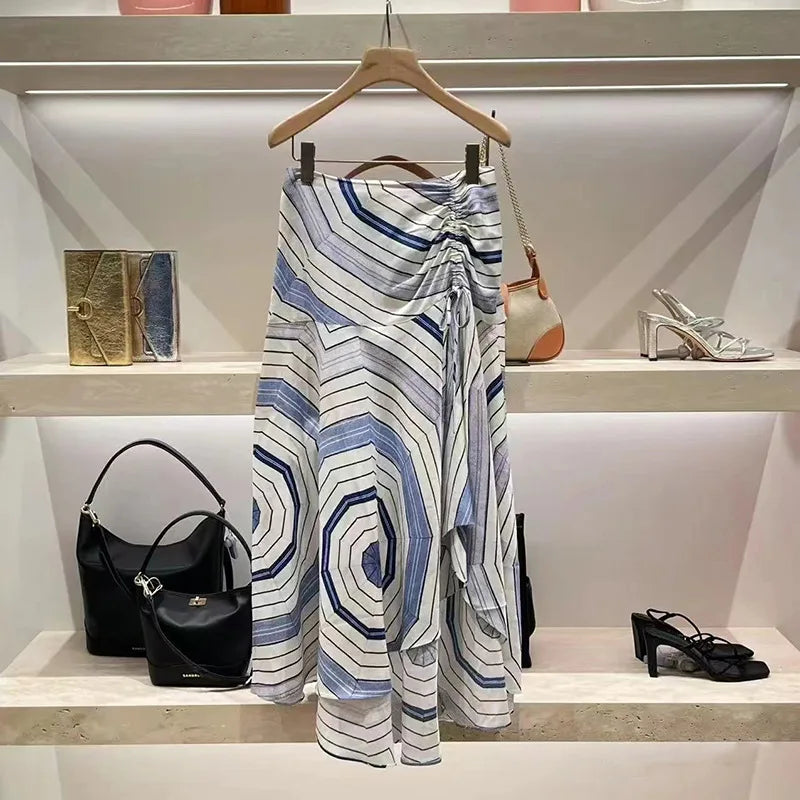 Geometric 2025 Latest Skirt- Sandro Vibes