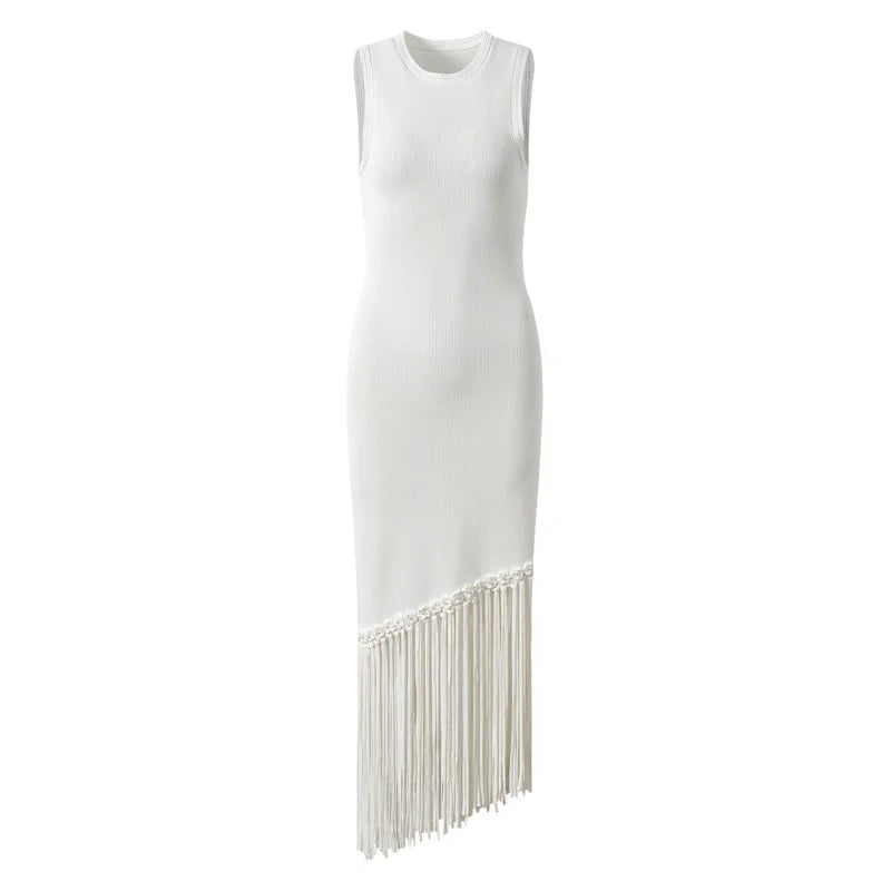 French Socialite Hem Tassel Sli